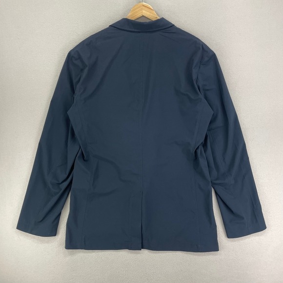 Eddie Bauer‎ TRAVEX Blazer Jacket Mens 40 Dark Navy Performance Stretch 2-Button - Picture 6 of 16